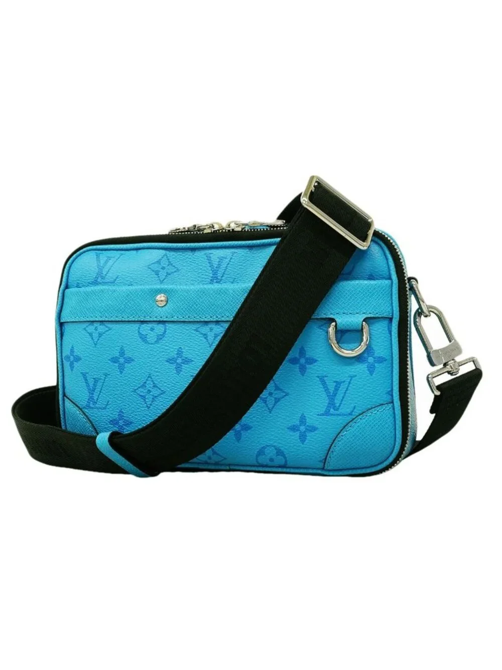 Louis Vuitton Shoulder Bag Taigarama Blue